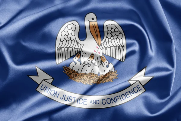 Louisiana zászlaja — Stock Fotó