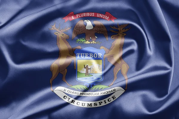 ミシガン州の旗 — ストック写真