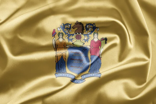 Bandeira do estado de Nova Jersey — Fotografia de Stock