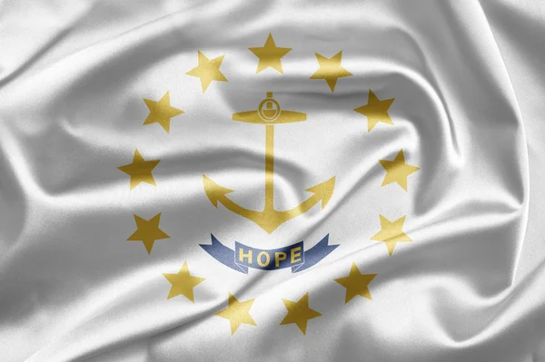 로드 아일랜드의 깃발 — 스톡 사진