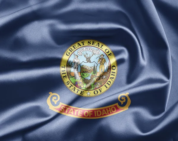 Flaga stanowa idaho — Zdjęcie stockowe