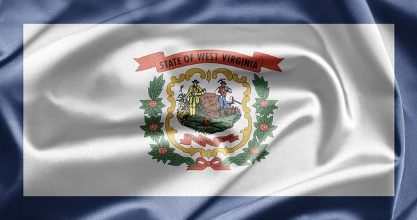 Flag of West Virginia — Stock Photo, Image