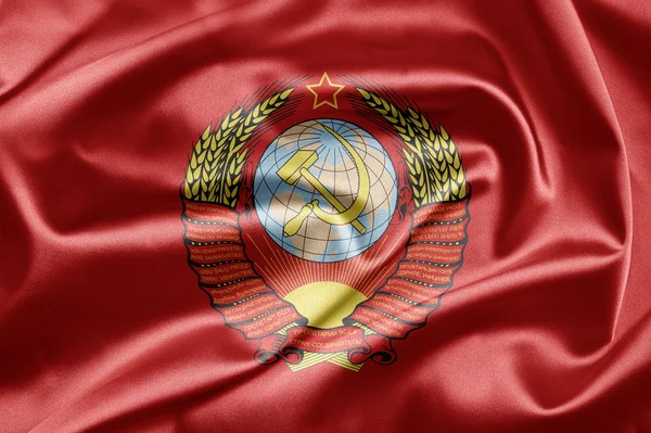 Sowjetische Gewerkschaftsflagge — Stockfoto