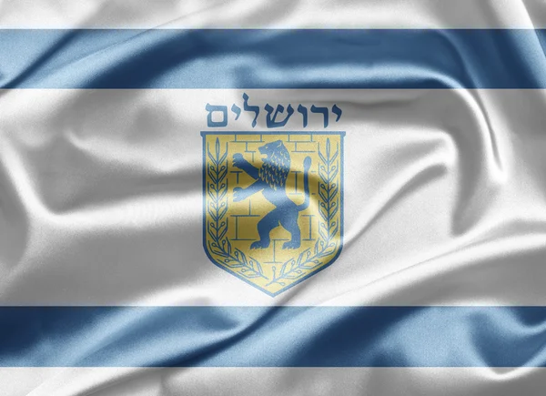 Kudüs bayrağı — Stok fotoğraf