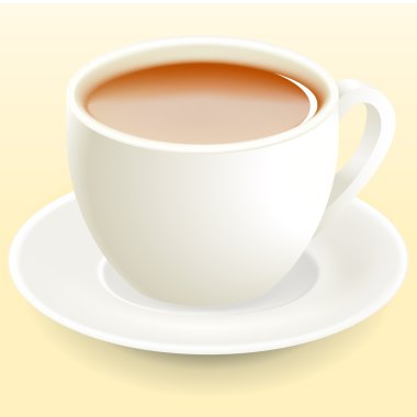 Cup tea clipart