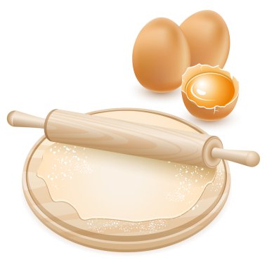 Cooking pies clipart