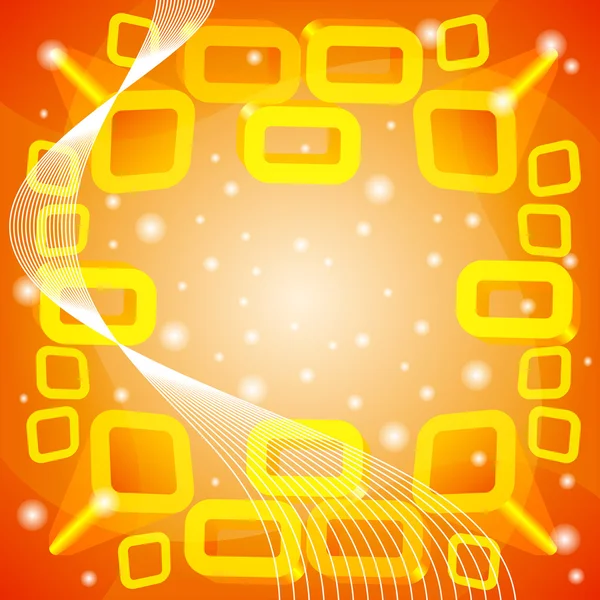 Abstrakt orange Hintergrund 10 — Stockvektor