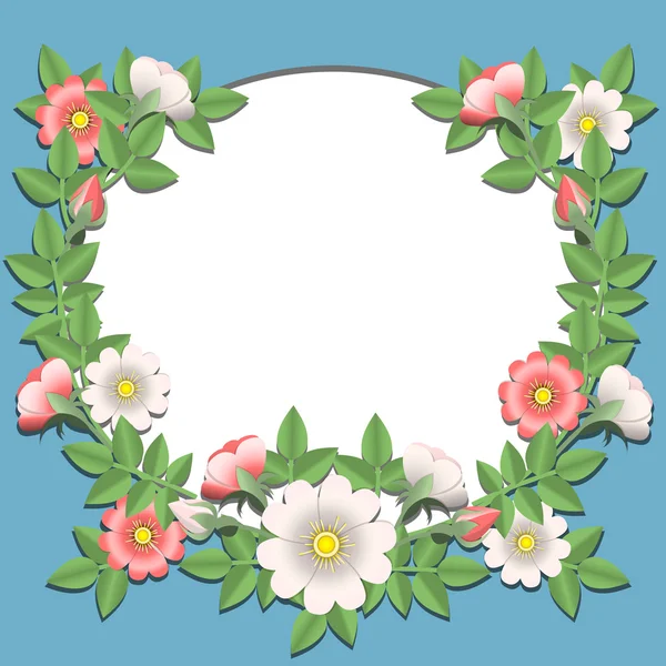 Papier fleur — Image vectorielle