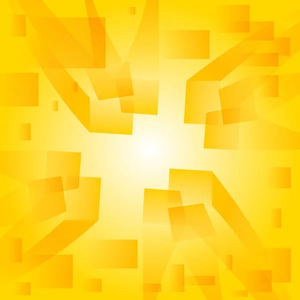 Absztrakció sárga — Stock Vector