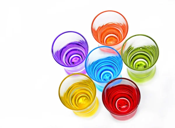 Kleurrijke glas — Stockfoto