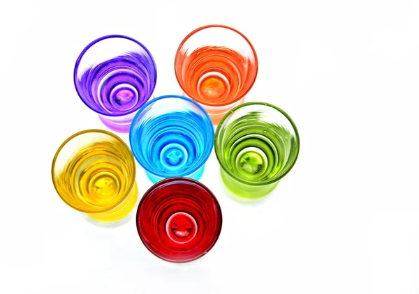 다채로운 유리 — 스톡 사진