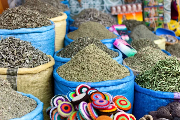 Handel i Marrakech – stockfoto