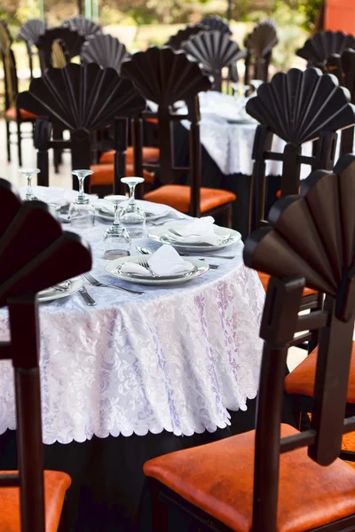 Elegant table setting — Stock Photo, Image