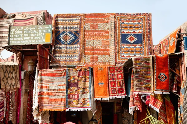 Marockanska mattor — Stockfoto