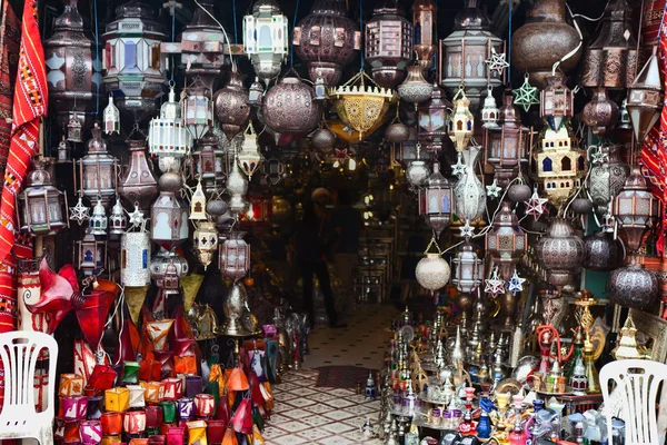 Arabská lampy a lucerny — Stock fotografie