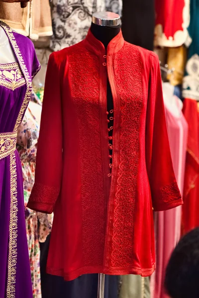 Vestuário árabe tradicional das mulheres — Fotografia de Stock