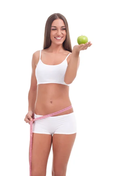 Apple diet — Stock Photo, Image