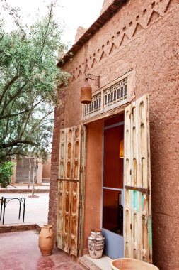 Traditional Moroccan house clipart