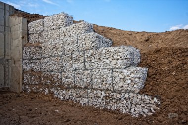 Gabions clipart