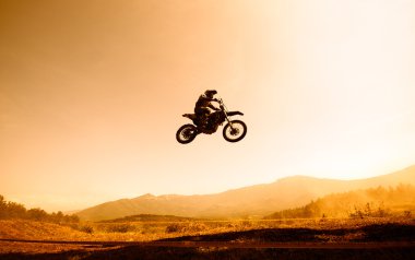 Motocross siluet