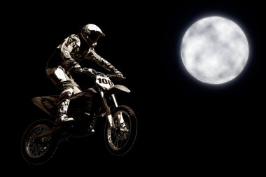 Motocross clipart