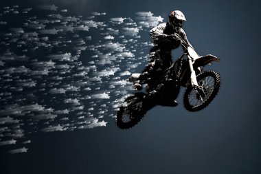 Motocross clipart