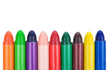 Wax crayons clipart