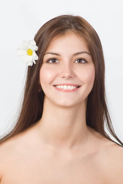 Pretty young girl portrait — Stock Photo, Image