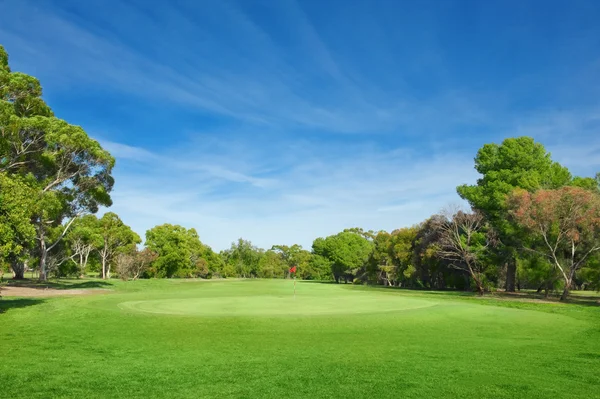 Güzel golf sahası — Stok fotoğraf