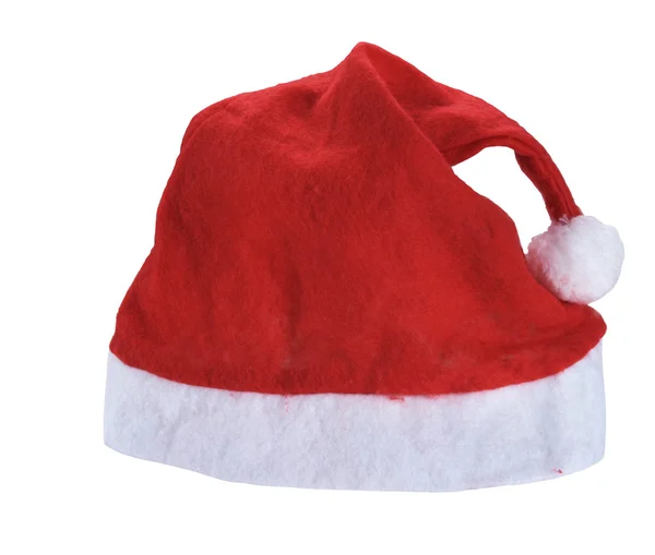 Kerstman rode hoed — Stockfoto