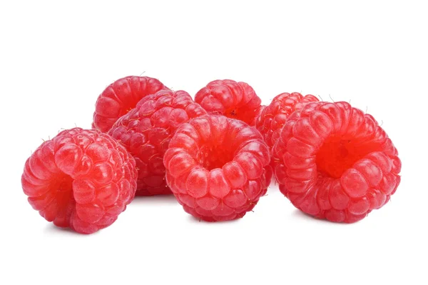 Frambuesas rojas frescas — Foto de Stock