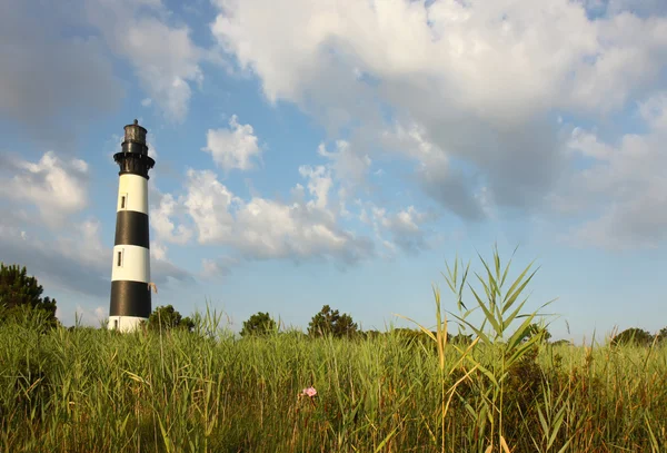 沼地からボディー アイランド灯台 — ストック写真