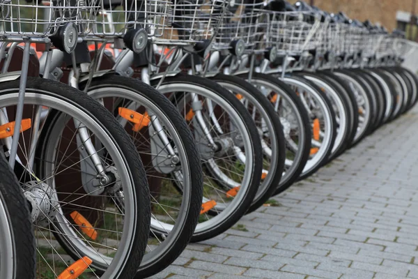 Bicicletas de la ciudad — Foto de Stock