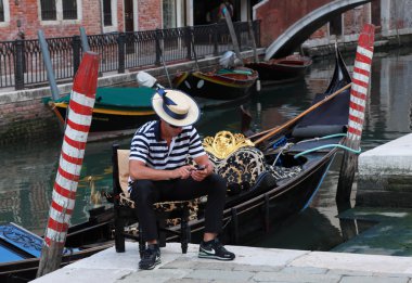 Gondolier clipart