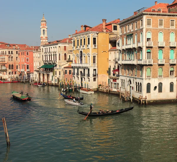 Venetianska trafik — Stockfoto