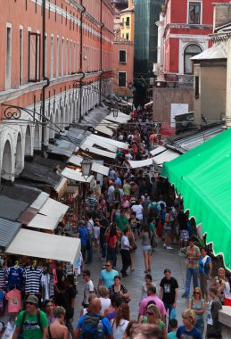 Street in Venice clipart