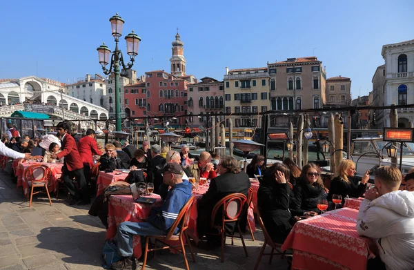 Terrass i Venedig — Stockfoto