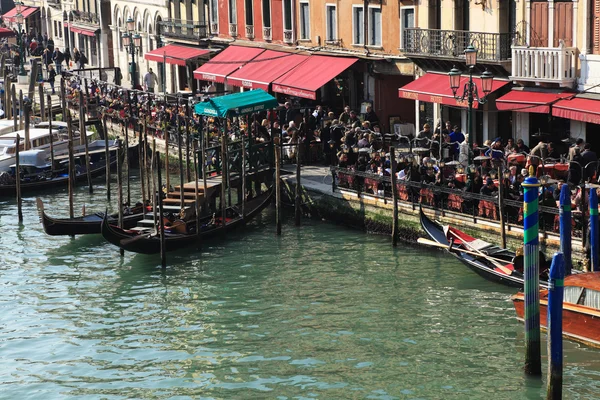 Terrasses à Venise — Photo