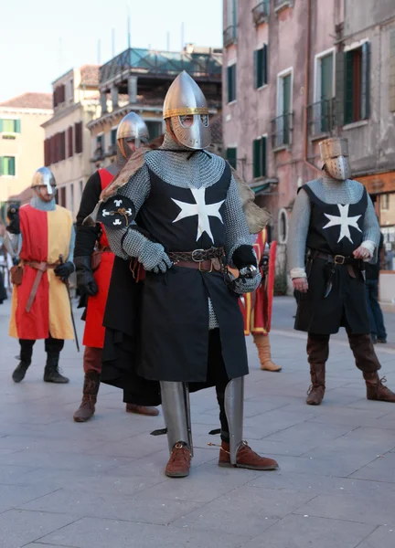 Ejército medieval — Foto de Stock