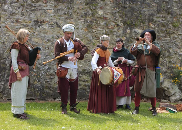 Banda medievale — Foto Stock