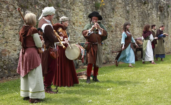 Medieval band — Stock Photo, Image