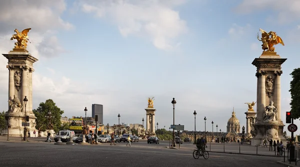 Парижский закат — стоковое фото