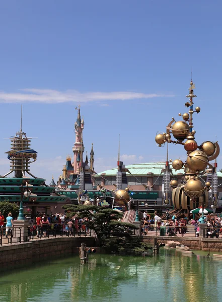 Towers of Disneyland Paris — Stock Photo, Image
