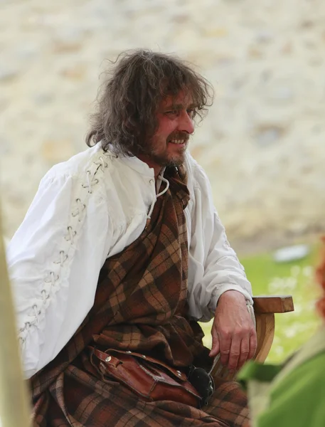 Portrait of a medieval Scotsman — Stock Photo, Image