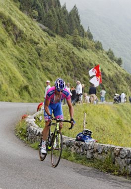 The cyclist Alessandro Petacchi clipart