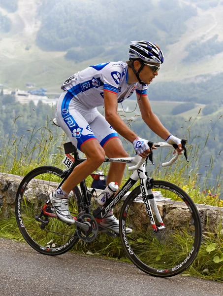 Cyklisten roy jeremy — Stockfoto