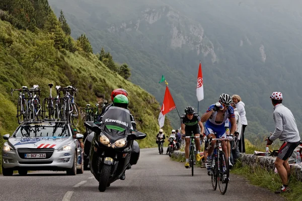 Tour of France actions — Stock Photo, Image