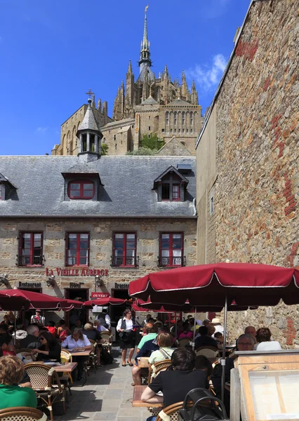 Restaurante en el Monte San Michel — Foto de Stock