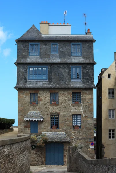 House in Saint Malo — Stok fotoğraf