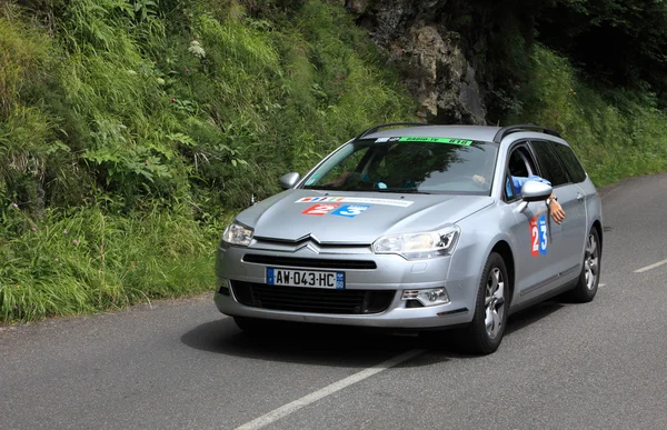 France Television car — Stock Photo, Image